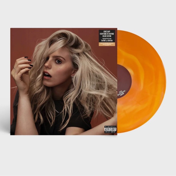 Renee Rapp Everything To Everyone Vinyl LP Orange Yellow ☀️🌅 Graffiti Exclusive - Picture 2 of 5